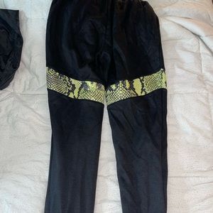 Snake Skin Loungewear Set
